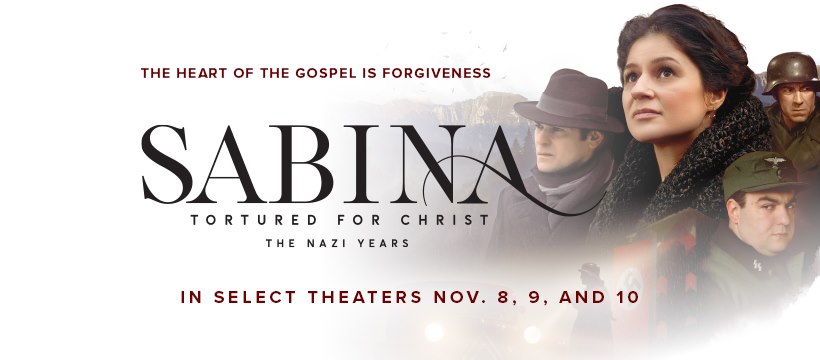 Sabina.  In Select Theaters Nov. 8. 9 and 10